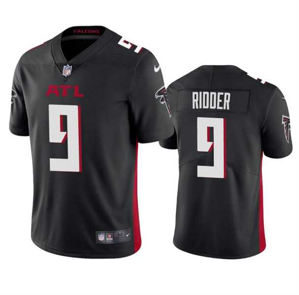 Men & Women & Youth Atlanta Falcons #9 Desmond Ridder Black 2023 F.U.S.E. Vapor Untouchable Limited Football Stitched Jersey